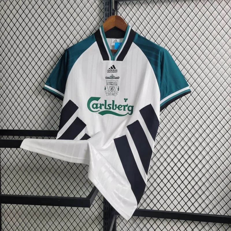 Liverpool Retro Football Jersey Away Custom Shirt 1993/95 - ujerseystore