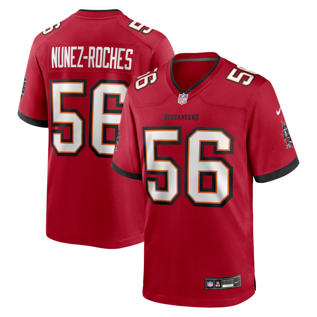 Men's Tampa Bay Buccaneers Rakeem Nunez-Roches Nike Red Team Game Jersey