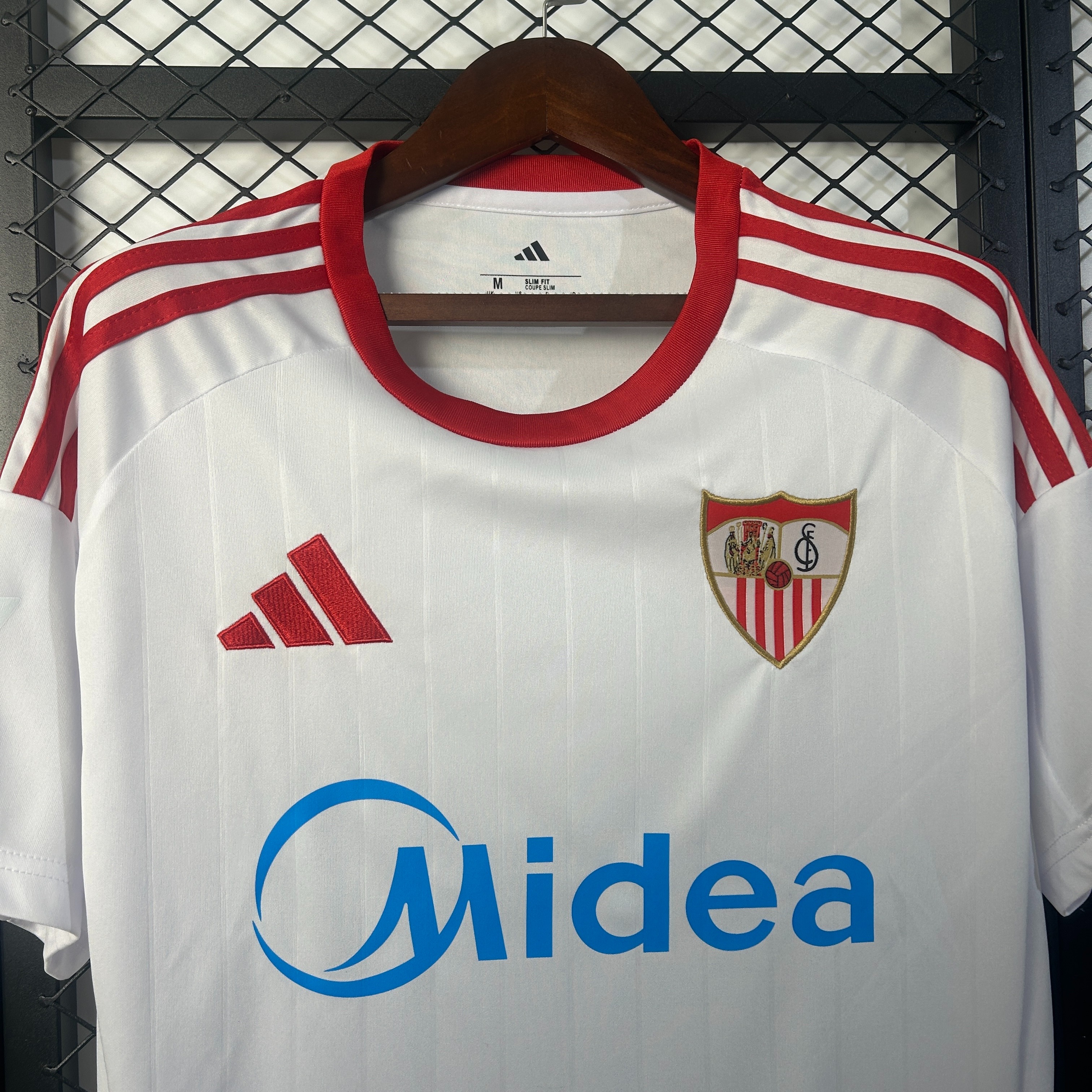 Sevilla FC Soccer Jersey Home Custom Shirt 2025/26 - Ujersey Shop