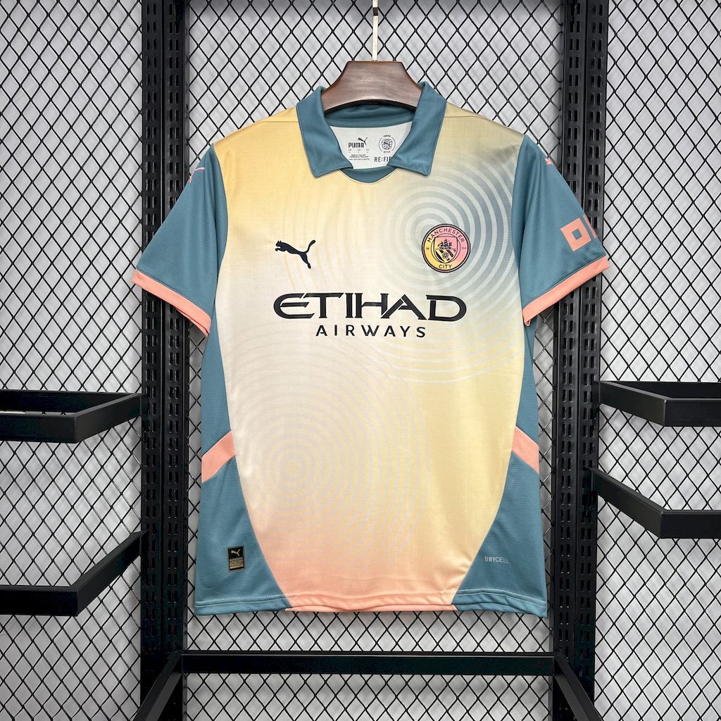 Manchester City Fourth Away Football Jersey Shirt 2024/25 - Ujersey NHL