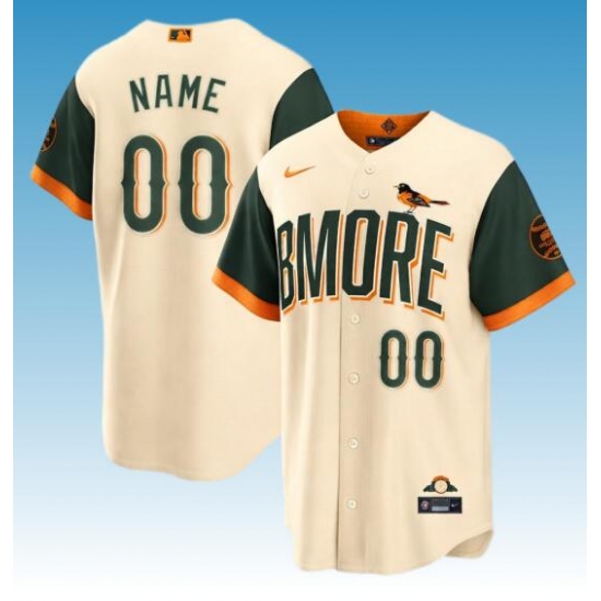 Custom Baltimore Orioles 2026 City Connect Stadium Baseball Stitched Jersey - Ujersey