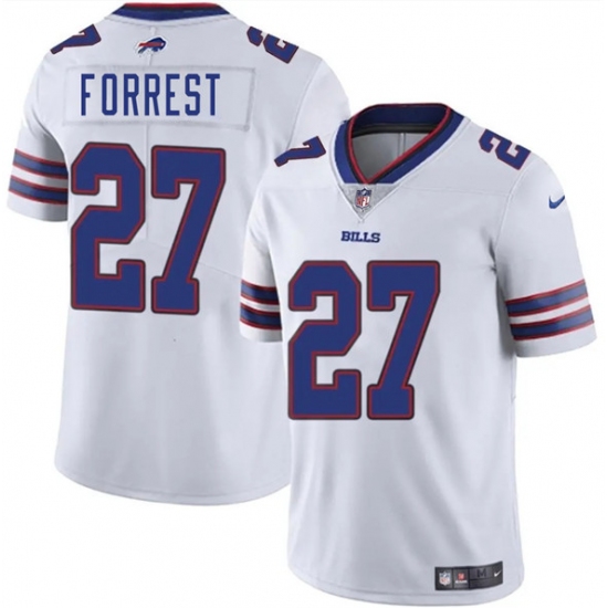 Men's Buffalo Bills #27 Darrick Forrest White 2025 Vapor Untouchable Limited Football Stitched Jersey - Ujersey