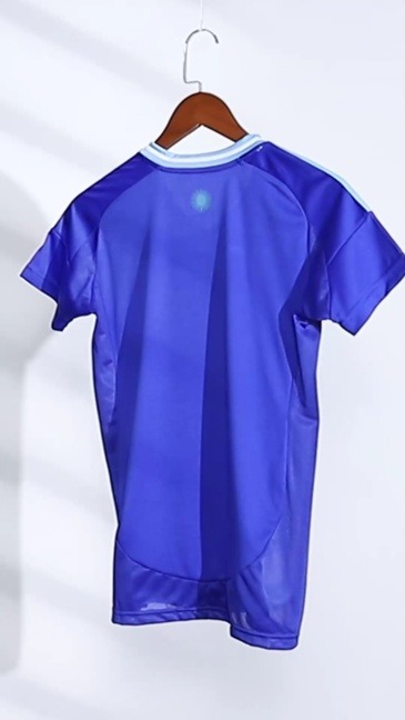 Argentina Soccer Jersey Away Women's Custom Shirt 2024 - ujerseystore