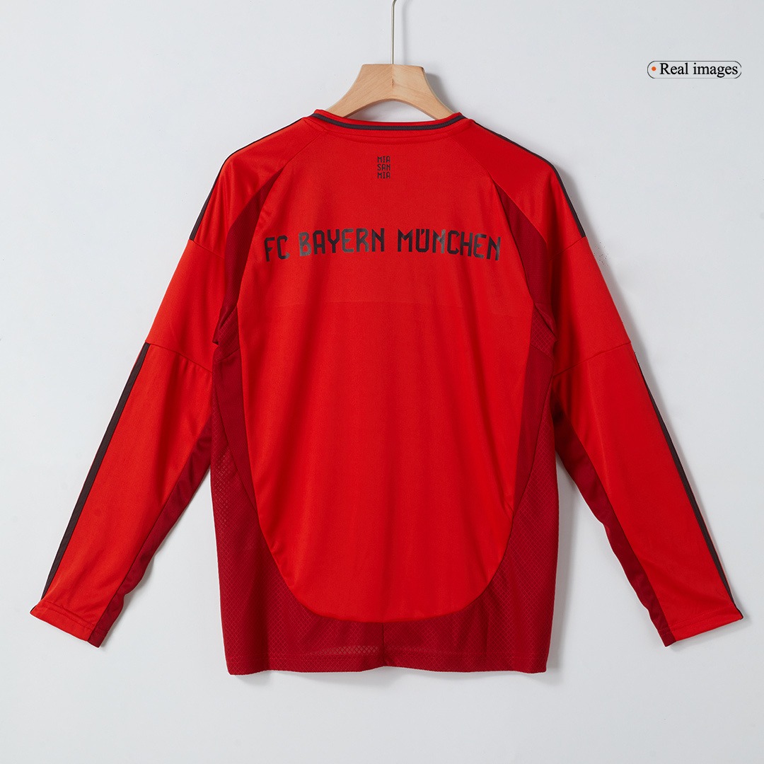Bayern Munich Long Sleeve Jersey Home Football Shirt 2024/25 - Ujersey NHL