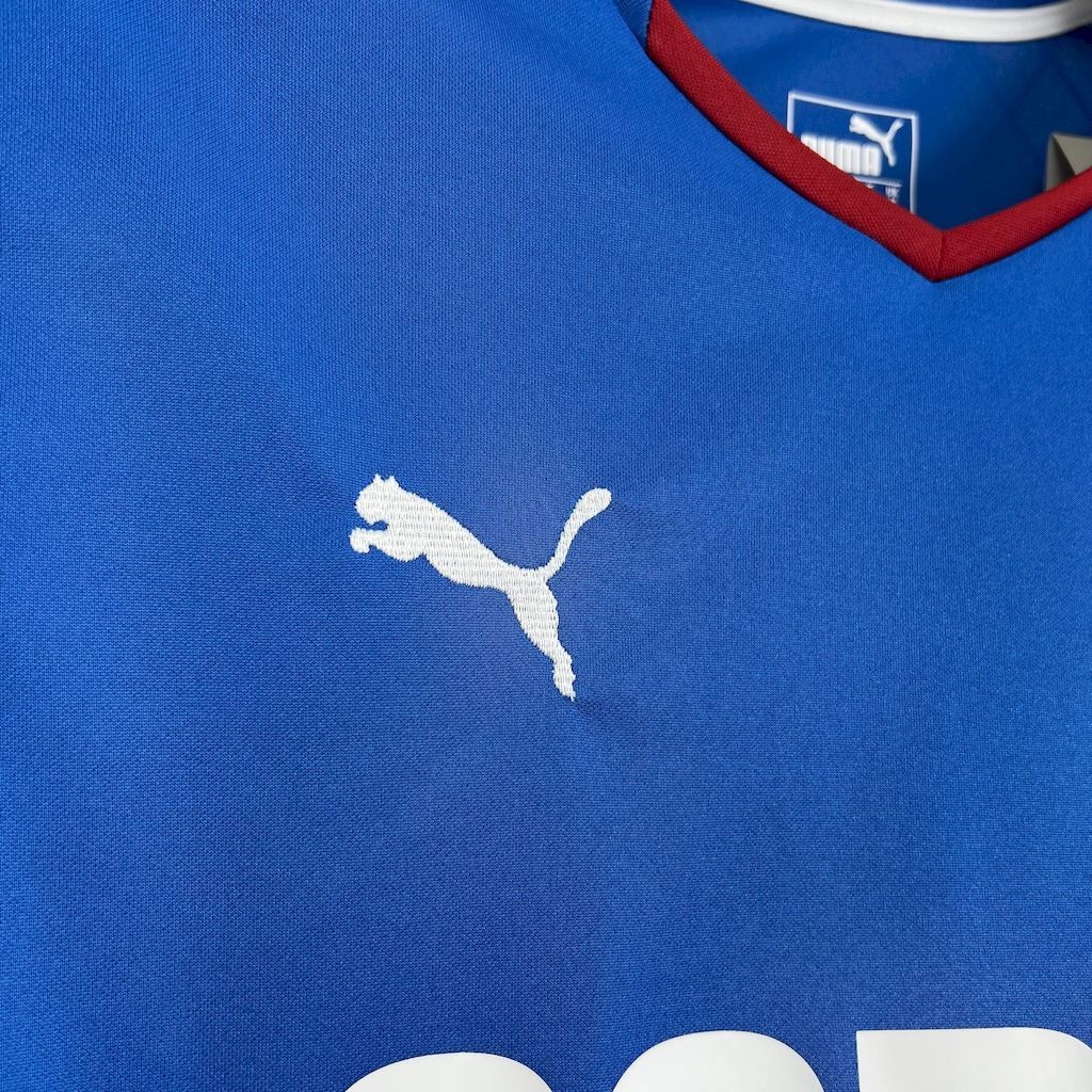Rangers FC Retro Soccer Jersey Home Custom Shirt 2015-16 - ujerseystore