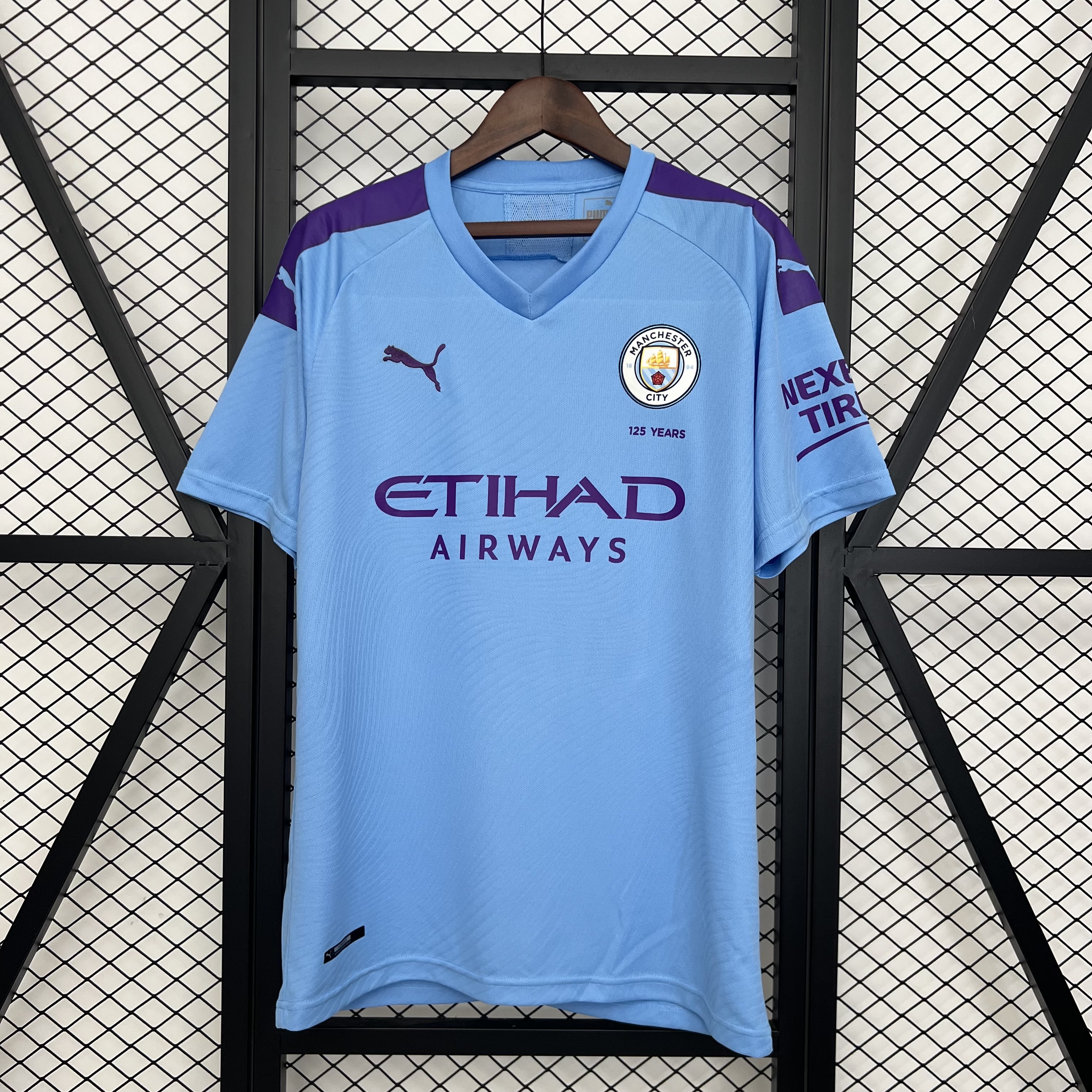 Manchester City Retro Football Jersey Home Shirt 2019/20 - Ujersey NHL