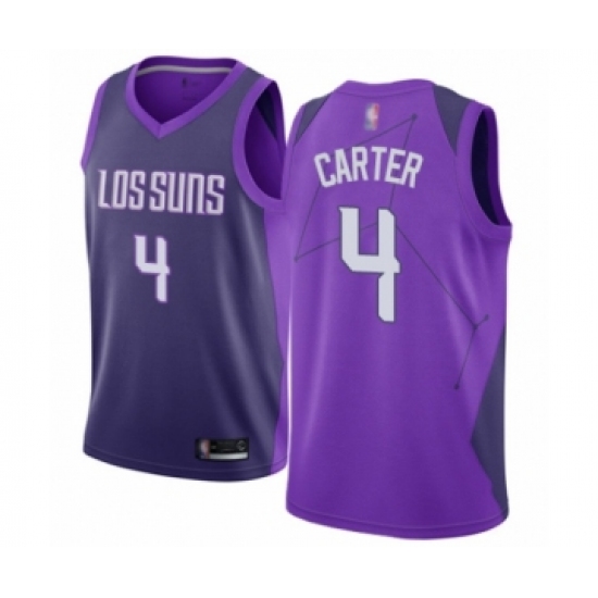 Women's Phoenix Suns #4 Jevon Carter Swingman Purple Basketball Jersey - City Edition - Ujersey