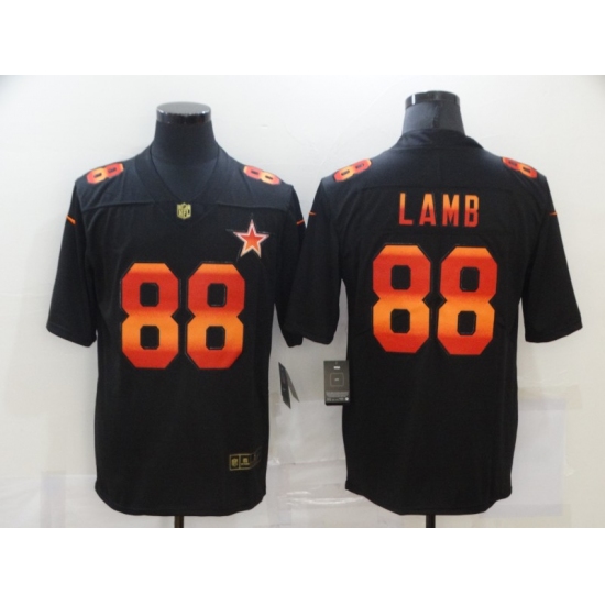 Men's Dallas Cowboys #88 CeeDee Lamb Black colorful Nike Limited Jersey - Ujersey