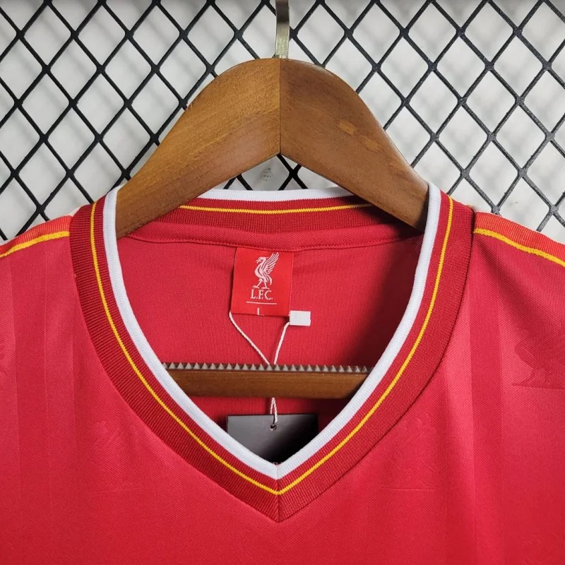 Liverpool Retro Football Jersey Home Custom Shirt 1985-86 - ujerseystore