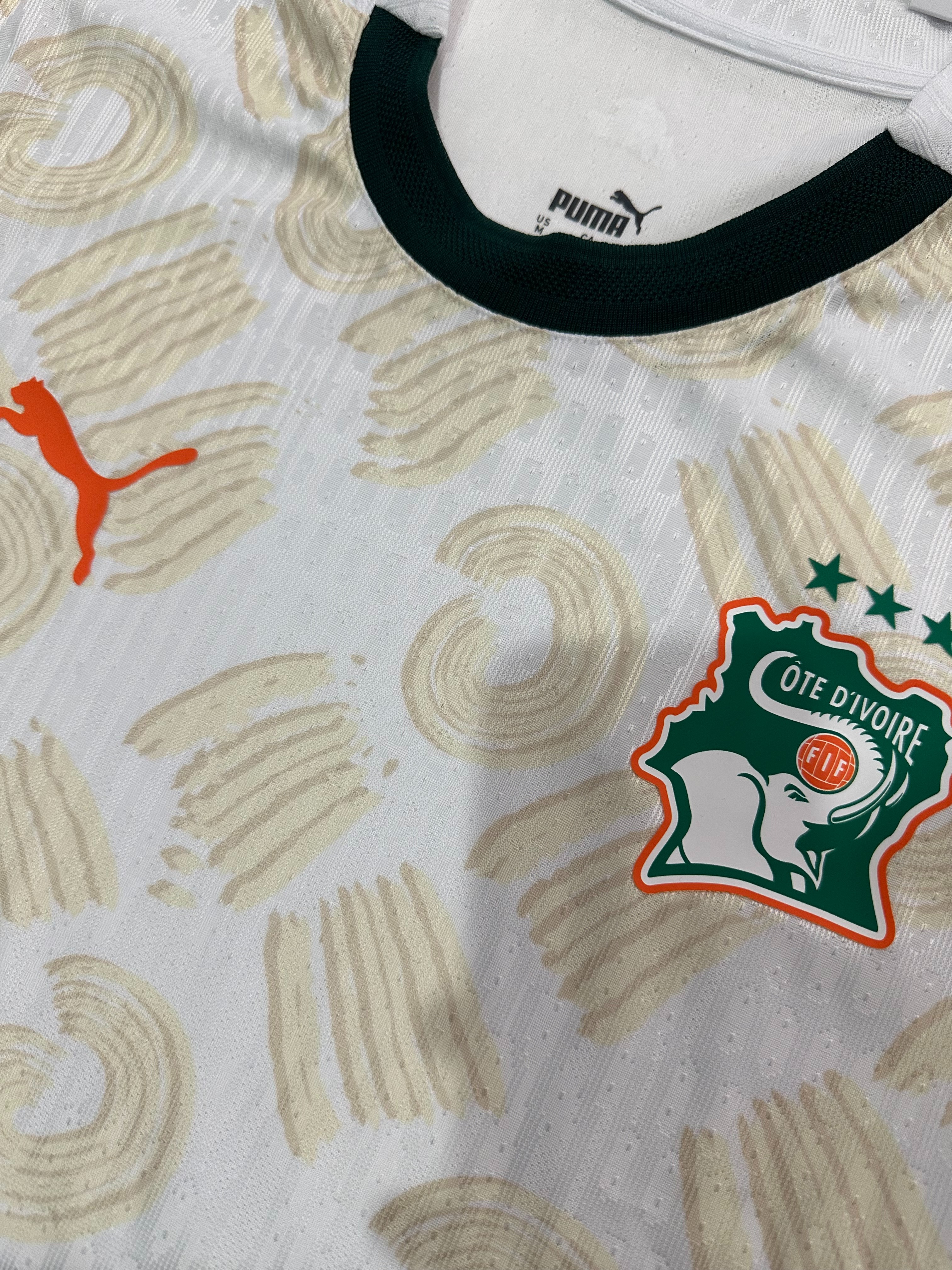 Côte d'Ivoire Soccer Jersey Away Shirt 2025 - U-jersey