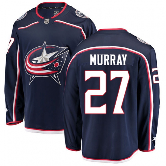 Youth Columbus Blue Jackets #27 Ryan Murray Fanatics Branded Navy Blue Home Breakaway NHL Jersey - Ujersey