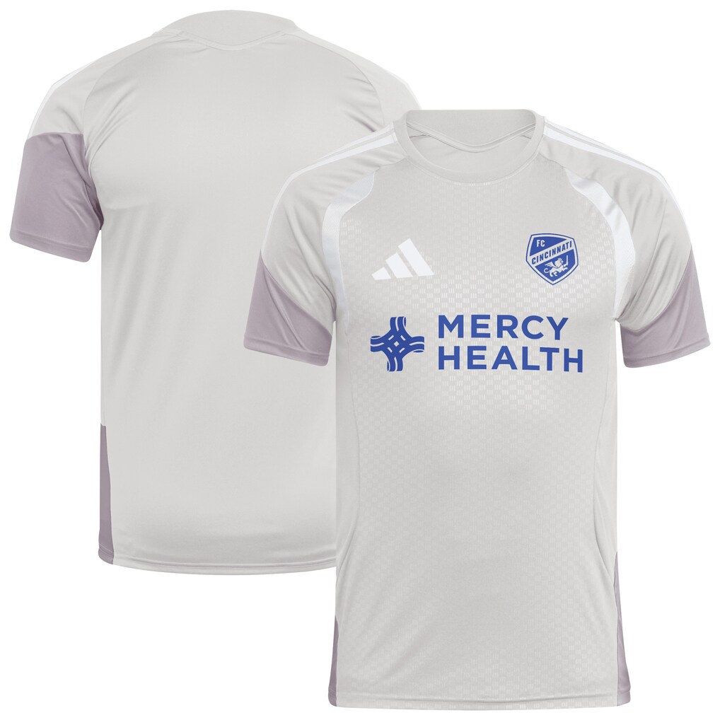 Men's FC Cincinnati Silver 2026 Competition Training Jersey - Ujersey