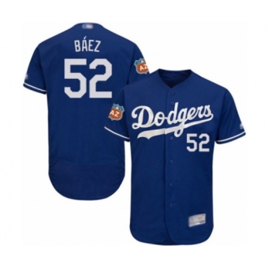 Men's Los Angeles Dodgers #52 Pedro Baez Royal Blue Flexbase Authentic Collection Baseball Player Jersey - Ujersey