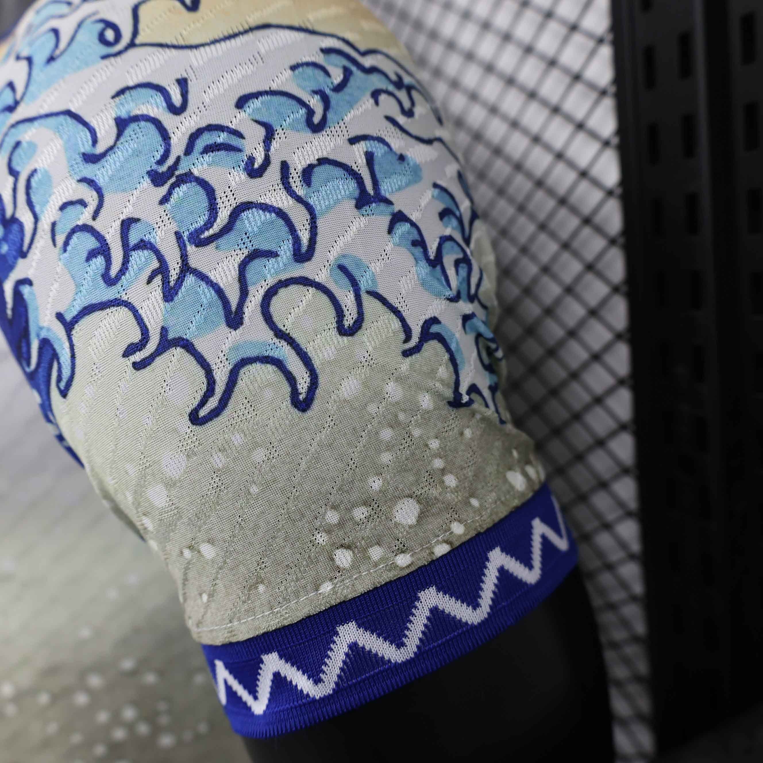 Japan Soccer Jersey Huge Waves Special Edition Shirt 2024 - U-jersey