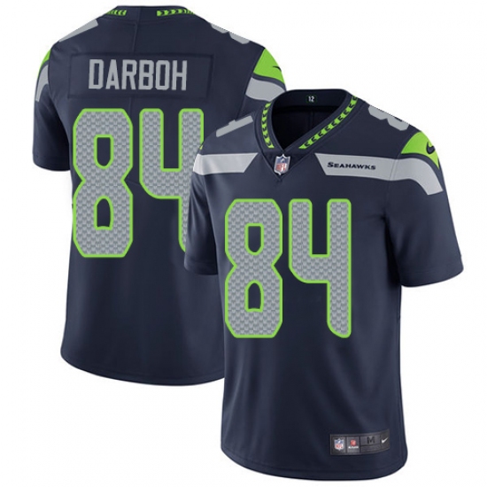 Youth Nike Seattle Seahawks #84 Amara Darboh Elite Steel Blue Team Color NFL Jersey - Ujersey