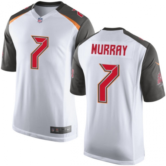 Men's Nike Tampa Bay Buccaneers #7 Patrick Murray Game White NFL Jersey - Ujersey