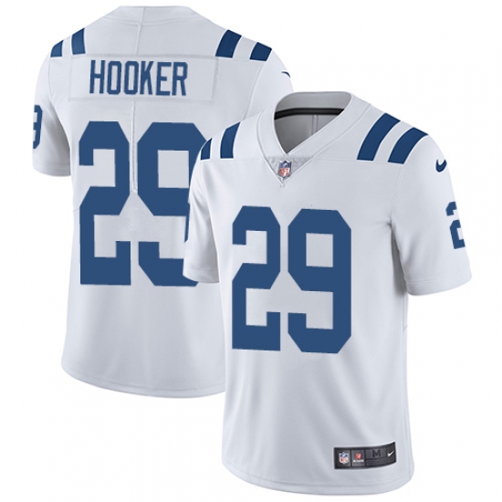 Men's Nike Indianapolis Colts #29 Malik Hooker White Vapor Untouchable Limited Player NFL Jersey - Ujersey