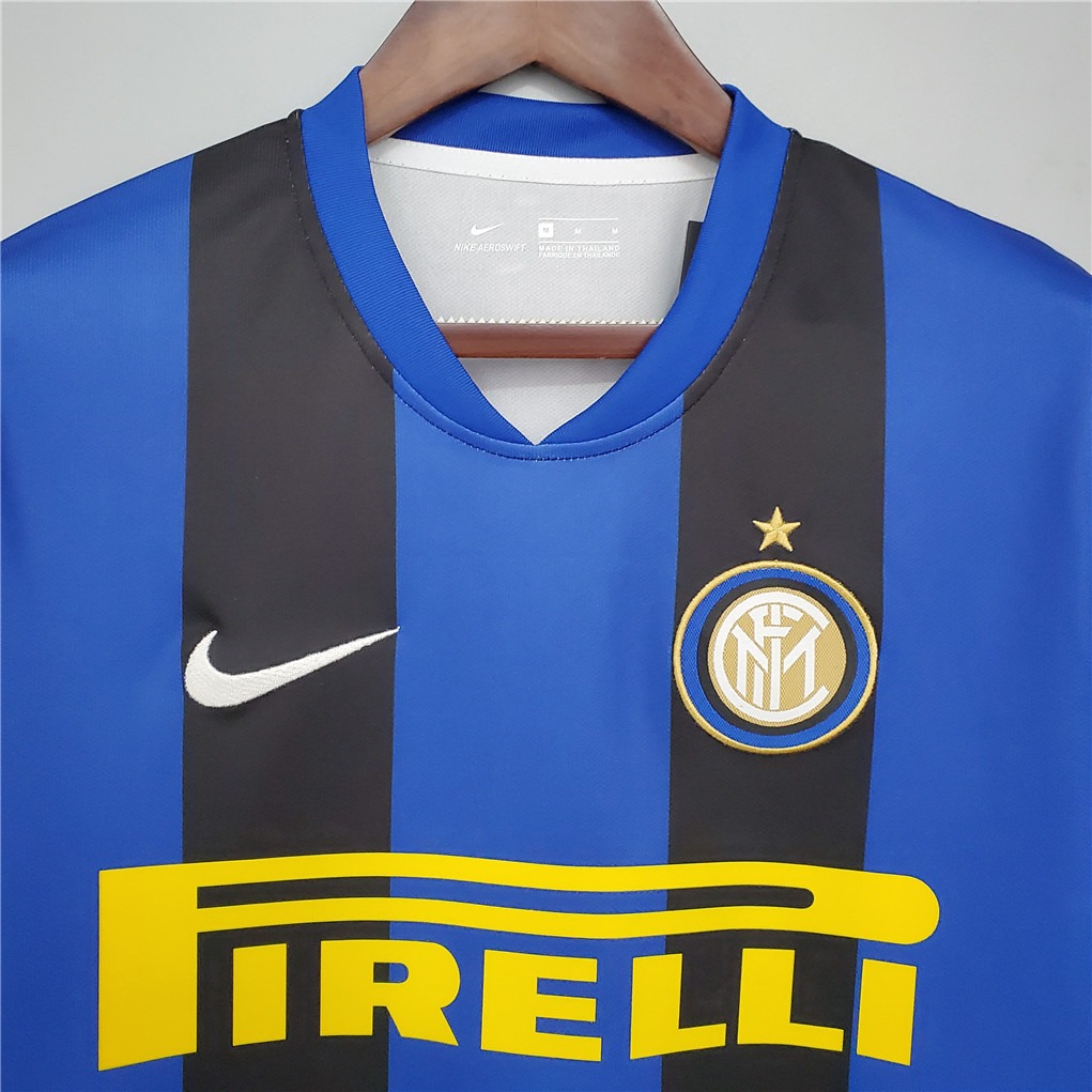 Inter Milan Jersey Custom Home Soccer Jersey 2008/09 - ujerseystore