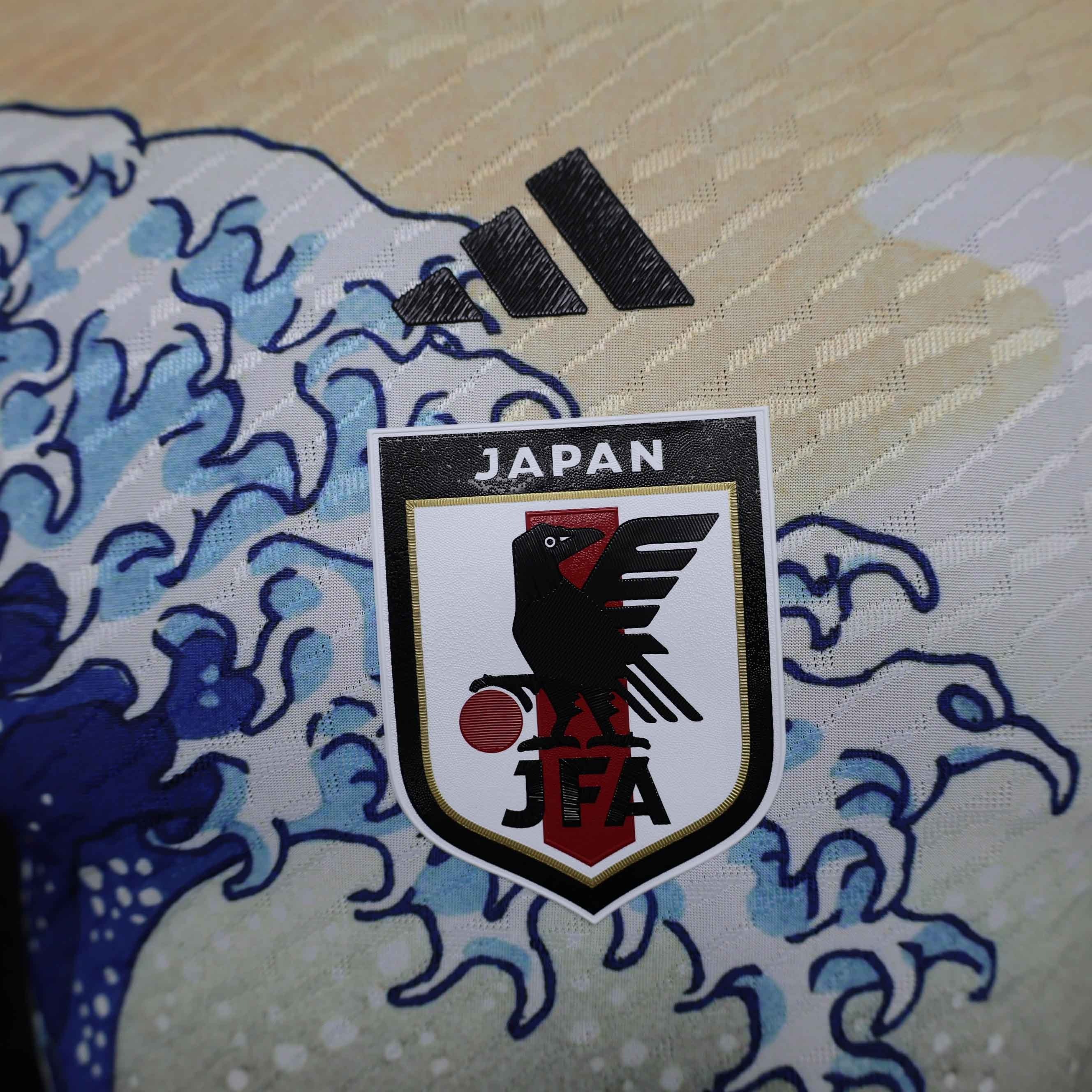 Japan Soccer Jersey Huge Waves Special Edition Shirt 2024 - Ujersey NHL