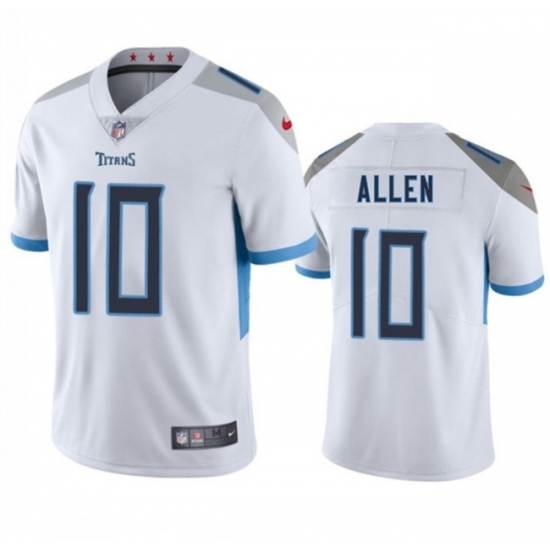 Men's Tennessee Titans #10 Brandon Allen White 2025 Vapor Untouchable Football Stitched Jersey - Ujersey