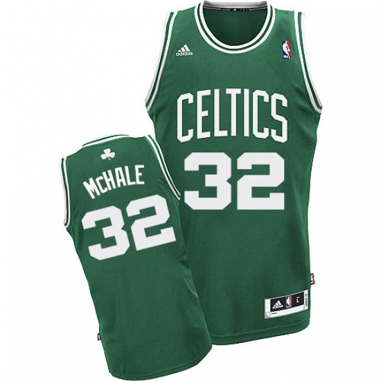 Men's Adidas Boston Celtics #32 Kevin Mchale Swingman White Home NBA Jersey - Ujersey