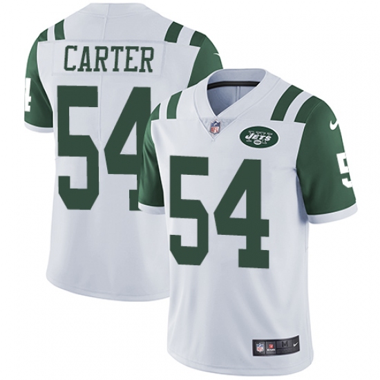 Youth Nike New York Jets #54 Bruce Carter White Vapor Untouchable Limited Player NFL Jersey - Ujersey
