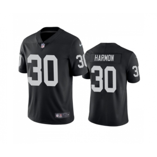 Men's Las Vegas Raiders #30 Duron Harmon Black Vapor Untouchable Limited Stitched Jersey - Ujersey