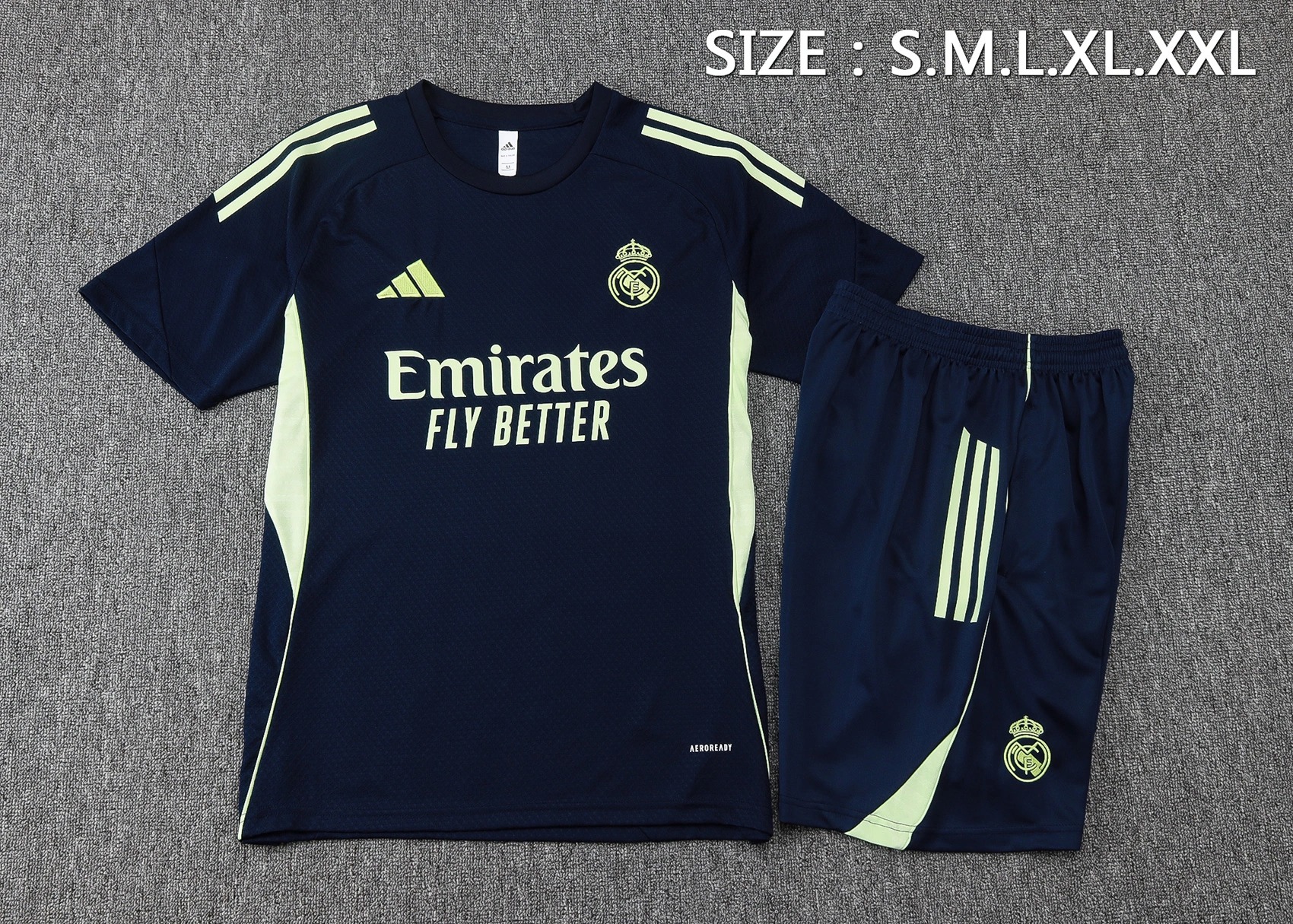 Real Madrid Training Jersey Kit Cyan 2025/26 - U-jersey