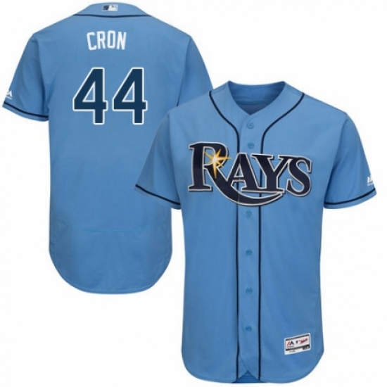 Men's Majestic Tampa Bay Rays #44 C. J. Cron Columbia Alternate Flex Base Authentic Collection MLB Jersey - Ujersey