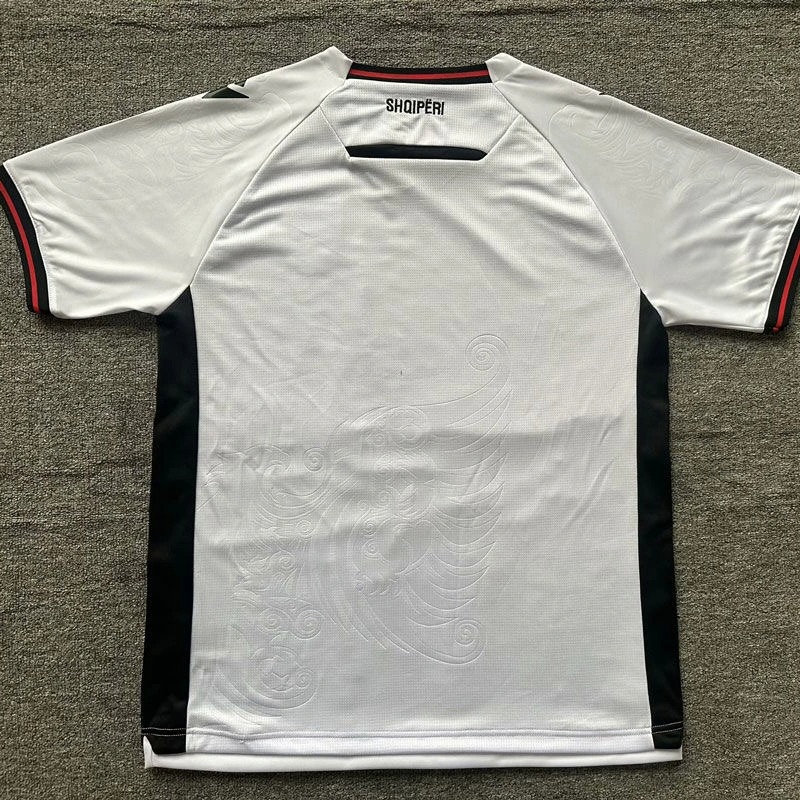 Albania Away Soccer Jersey Custom Shirt 2025-26 - ujerseystore
