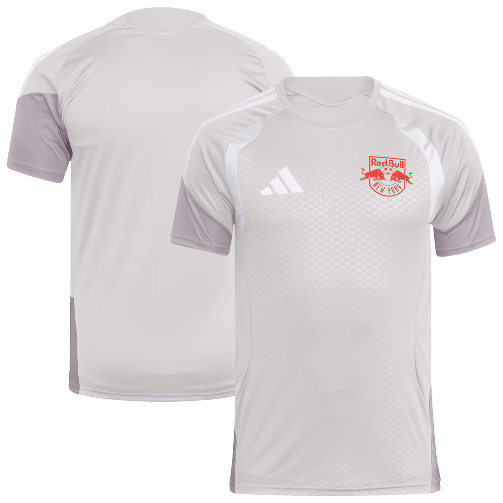 Men's New York Red Bulls Silver 2026 Competition Training Jersey - Ujersey NHL
