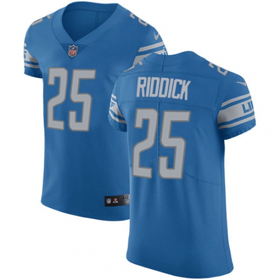 Men's Nike Detroit Lions #25 Theo Riddick Light Blue Team Color Vapor Untouchable Elite Player NFL Jersey - Ujersey