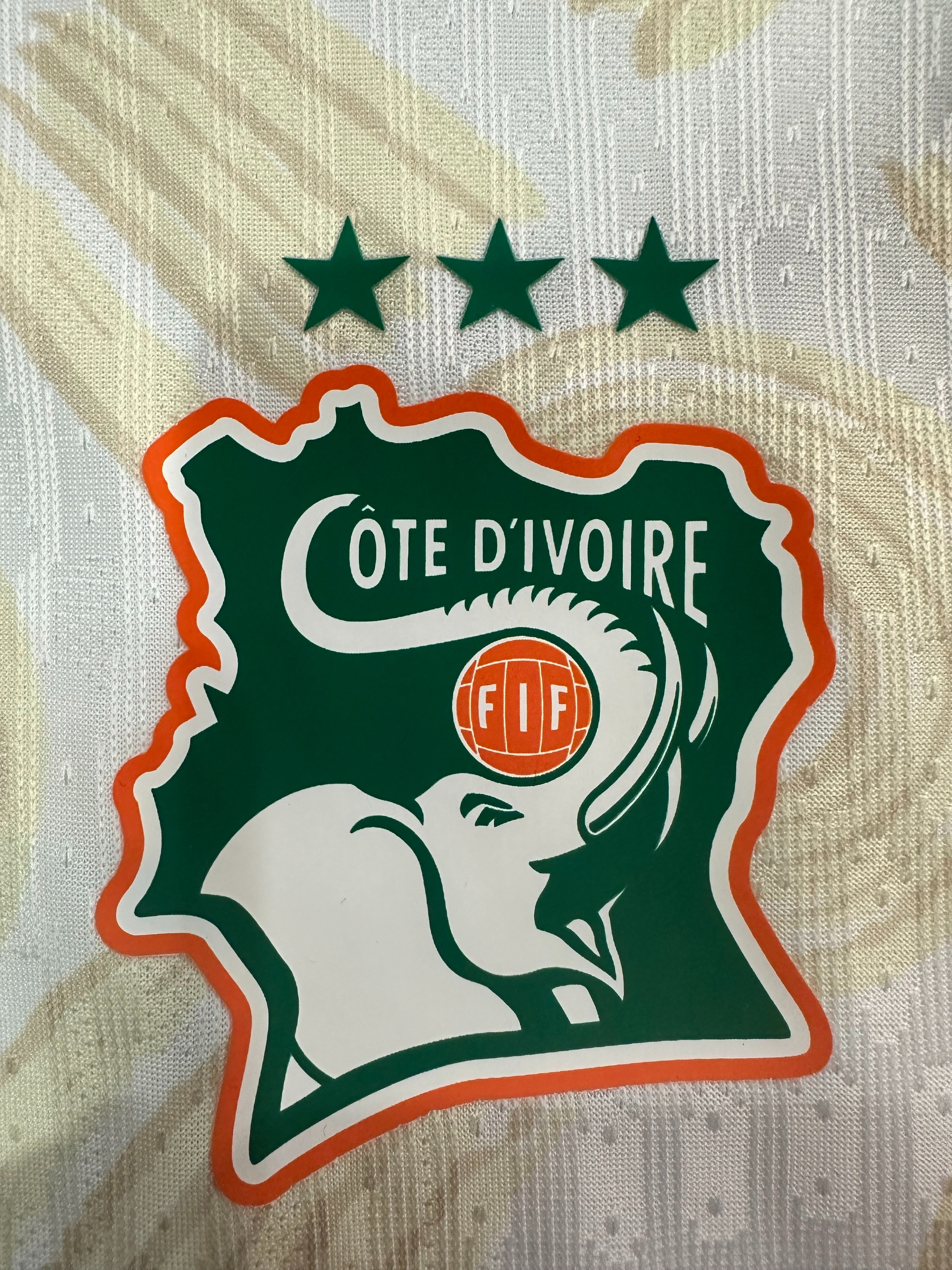 Côte d'Ivoire Soccer Jersey Away Shirt 2025 - U-jersey