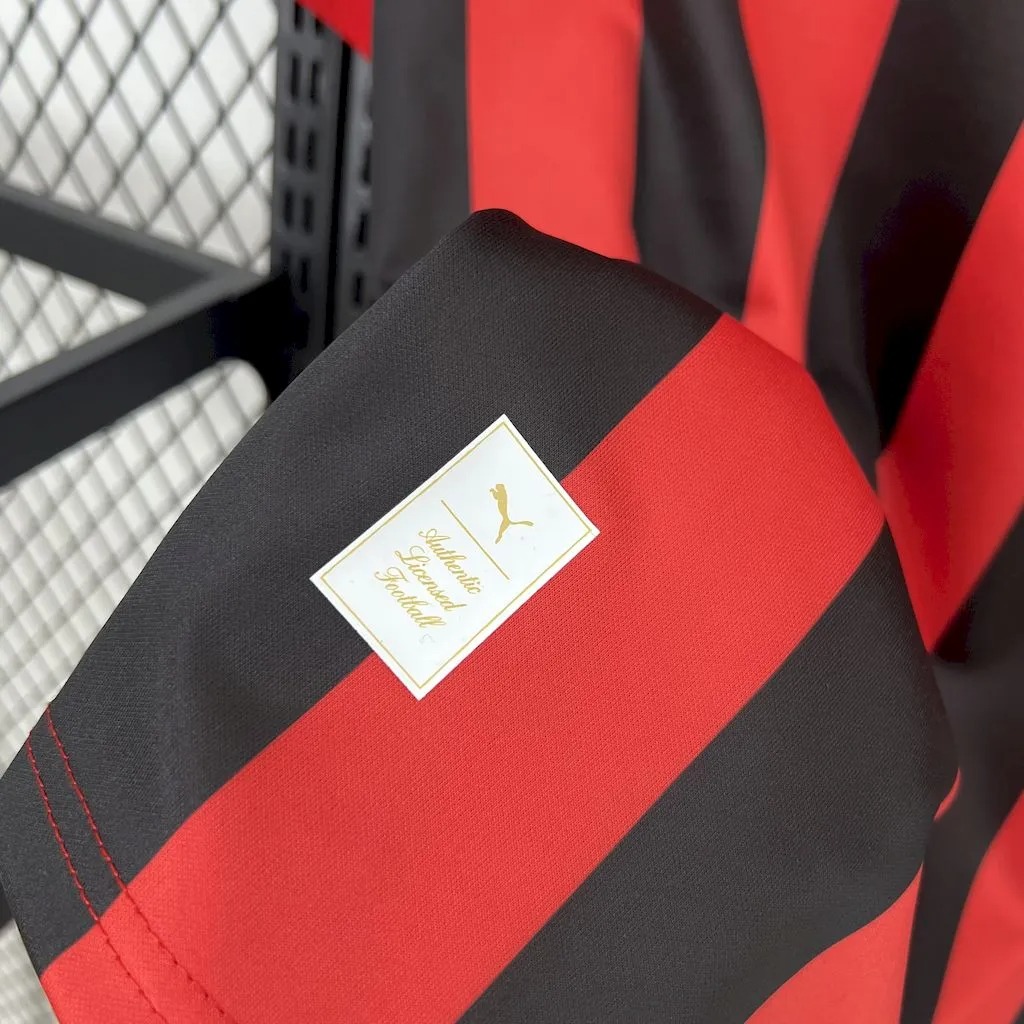 AC Milan Soccer Jersey 125th Anniversary Custom Shirt 2024/25 - ujerseystore