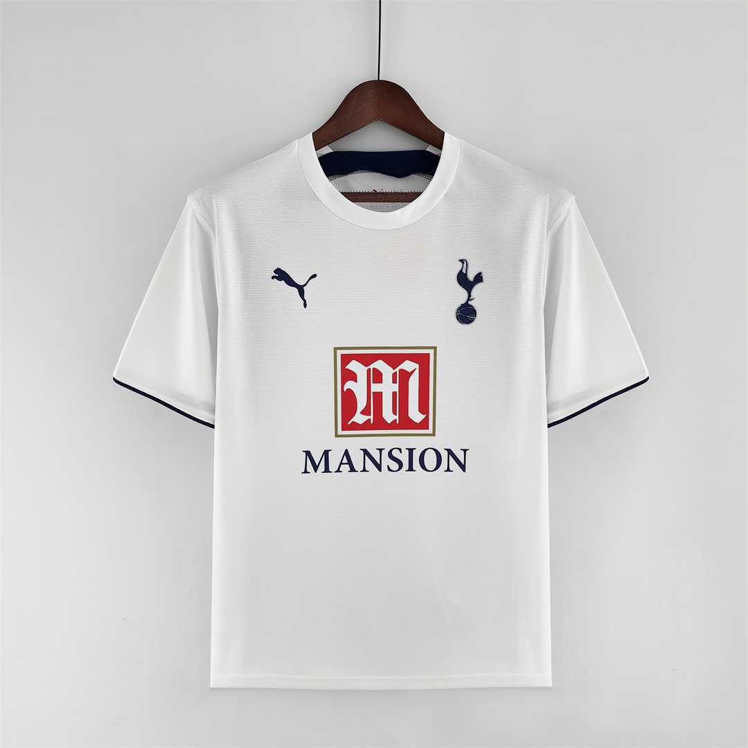 Tottenham Hotspur Retro Football Jersey Home Custom Shirt 2006/07 - Ujersey
