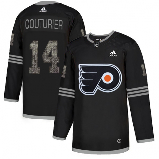Men's Adidas Philadelphia Flyers #14 Sean Couturier Black Authentic Classic Stitched NHL Jersey - Ujersey