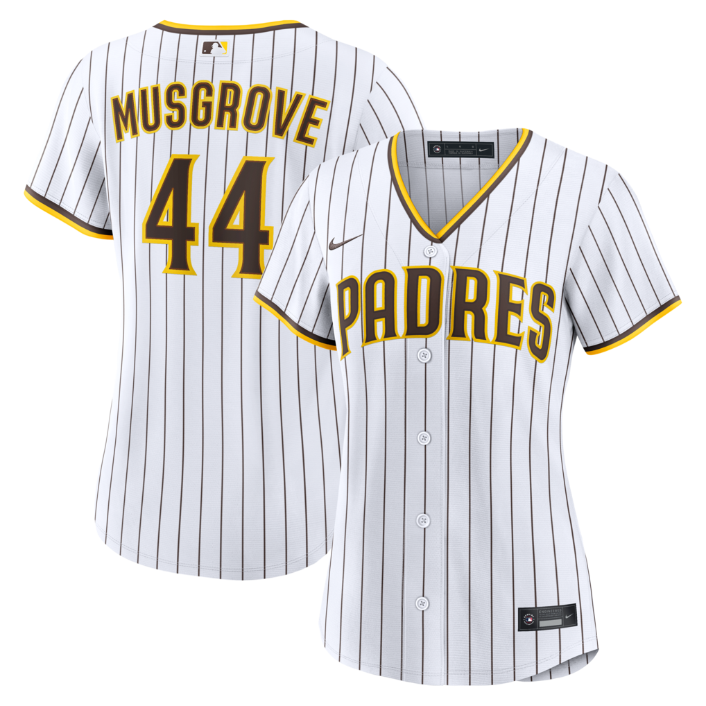 Women's San Diego Padres Joe Musgrove Nike White Home Replica Jersey - Ujersey
