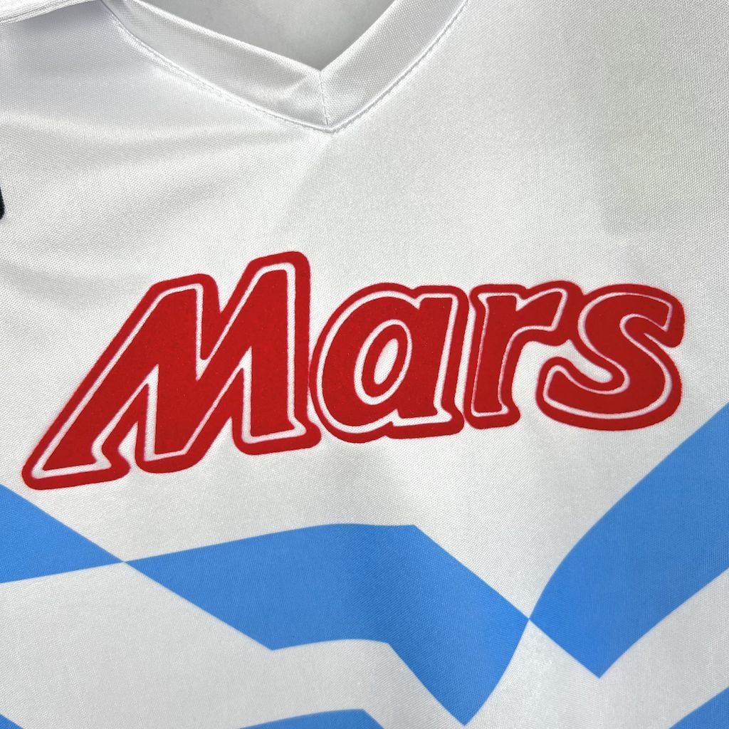 Napoli Retro Soccer Jersey Away Custom Shirt 1988-89 - U-jersey