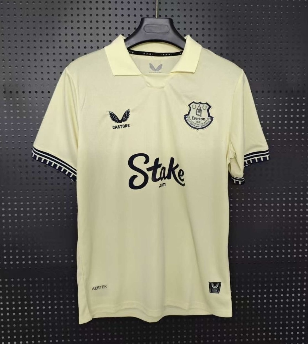 Everton Football Jersey Away Custom Shirt 2025/26 - ujerseystore