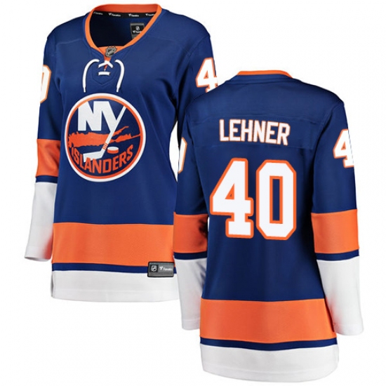 Women's New York Islanders #40 Robin Lehner Fanatics Branded Royal Blue Home Breakaway NHL Jersey - Ujersey