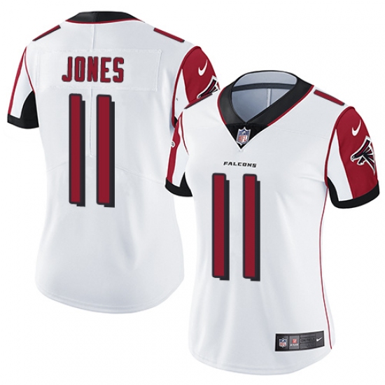 Women's Nike Atlanta Falcons #11 Julio Jones White Vapor Untouchable Limited Player NFL Jersey - Ujersey