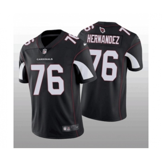 Men's Arizona Cardinals #76 Will Hernandez Black Vapor Untouchable Stitched Football Jersey - Ujersey
