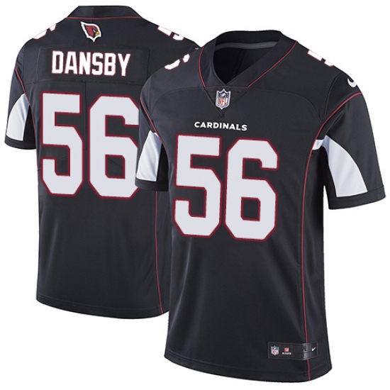 Youth Nike Arizona Cardinals #56 Karlos Dansby Black Alternate Vapor Untouchable Limited Player NFL Jersey - Ujersey