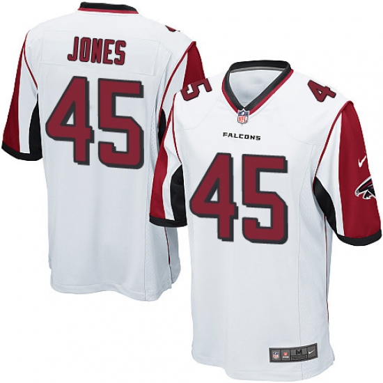 Men's Nike Atlanta Falcons #45 Deion Jones Game White NFL Jersey - Ujersey