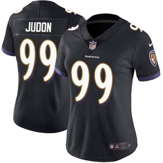 Women's Nike Baltimore Ravens #99 Matt Judon Black Alternate Vapor Untouchable Limited Player NFL Jersey - Ujersey