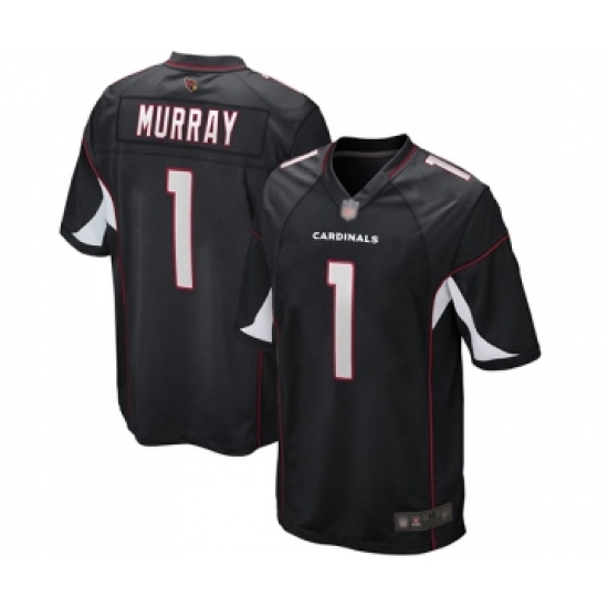 Men's Arizona Cardinals #1 Kyler Murray Game Black Alternate Football Jersey - Ujersey