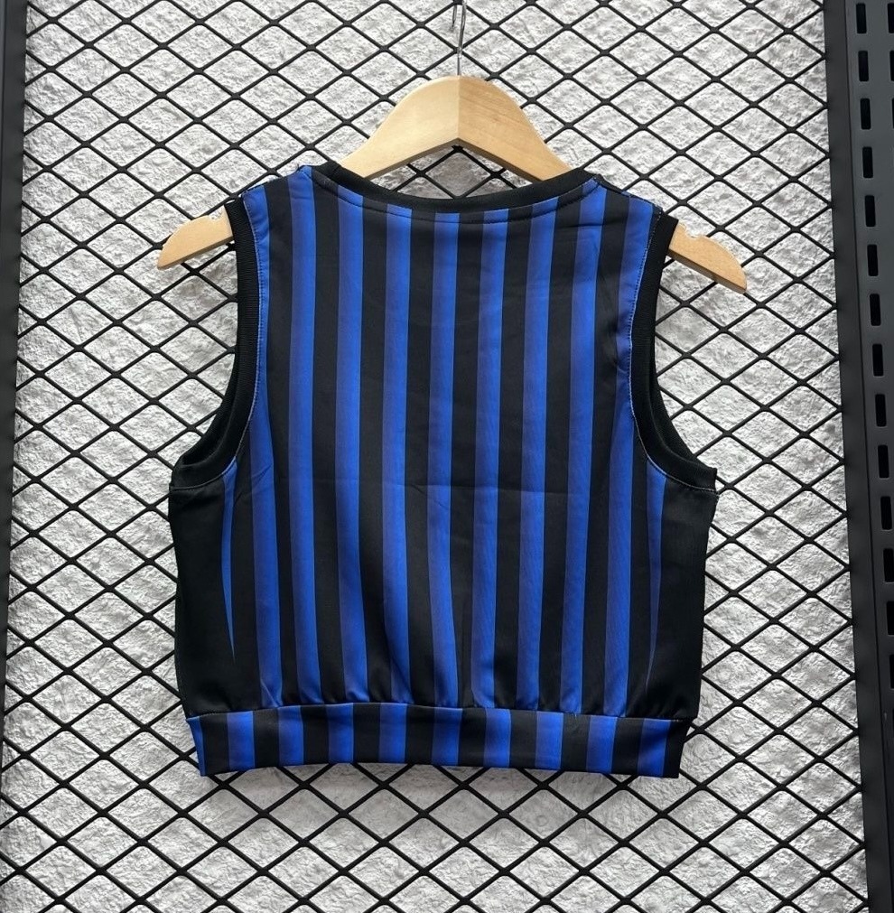 Inter Milan Soccer Jersey Home Women's Vest 2025/26 - Ujersey NHL