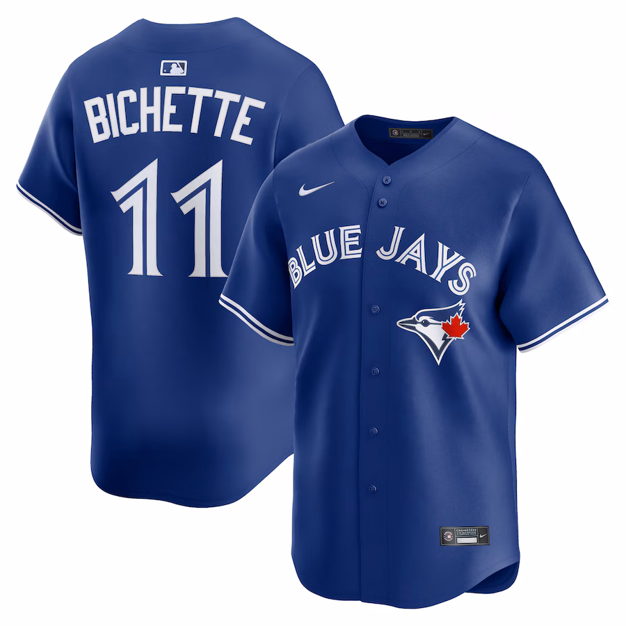 Men's Toronto Blue Jays Bo Bichette Nike Royal Alternate Limited Jersey - Ujersey