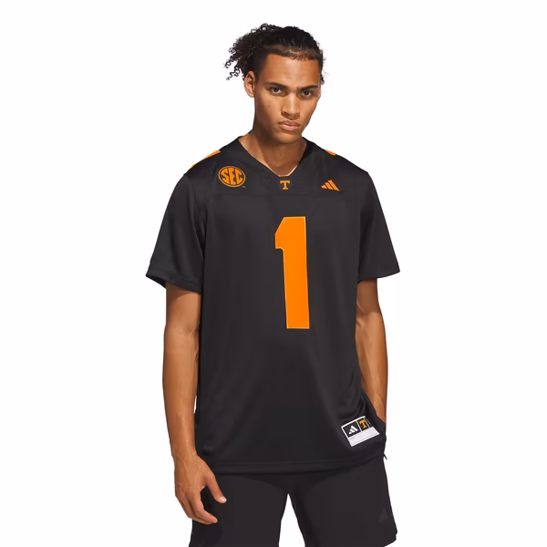 Men's adidas Black Tennessee Volunteers Premier Jersey - SUjersey01