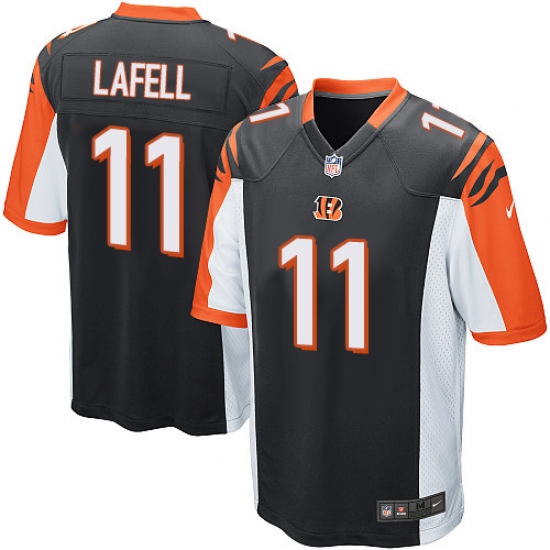 Men's Nike Cincinnati Bengals #11 Brandon LaFell Game Black Team Color NFL Jersey - Ujersey